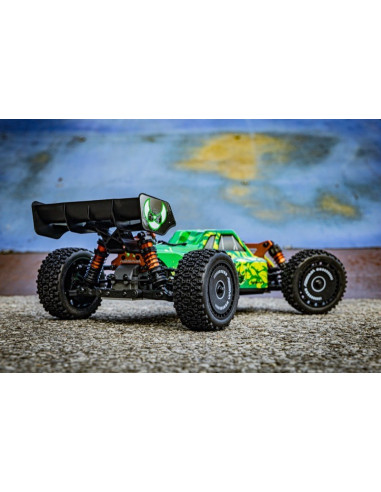 1:12 EP Buggy "Neon Furry" green 4WD BL RTR