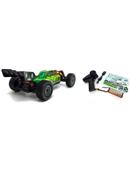 1:12 EP Buggy "Neon Furry" green 4WD BL RTR
