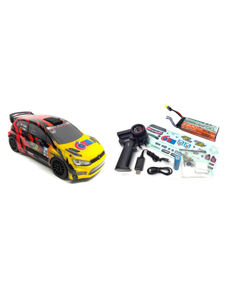1:12 EP Rally Car "Speed Demon" red 4WD BL RTR