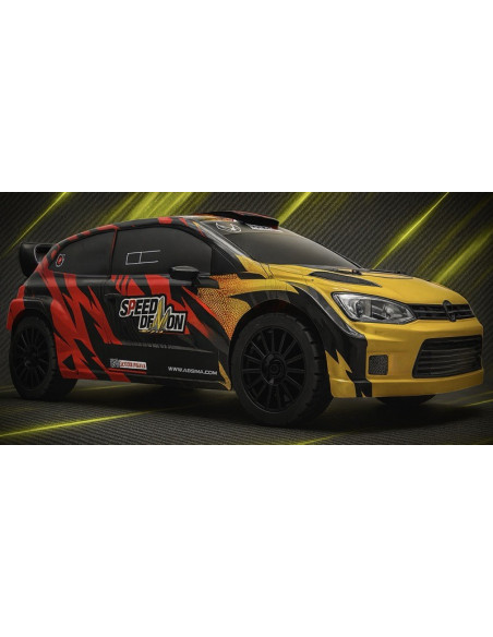 1:12 EP Rally Car "Speed Demon" red 4WD BL RTR