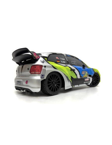 1:12 EP Rally Car "Speed Demon" white 4WD BL RTR