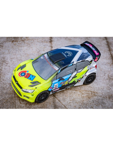 1:12 EP Rally Car "Speed Demon" white 4WD BL RTR
