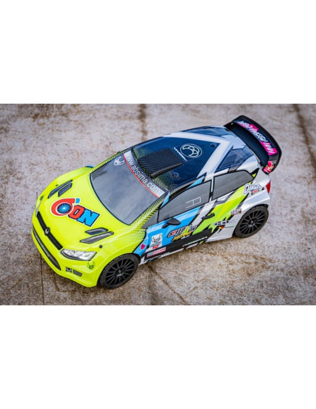 1:12 EP Rally Car "Speed Demon" white 4WD BL RTR