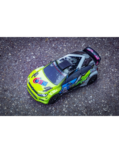 1:12 EP Rally Car "Speed Demon" white 4WD BL RTR