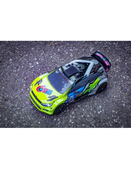 1:12 EP Rally Car "Speed Demon" white 4WD BL RTR