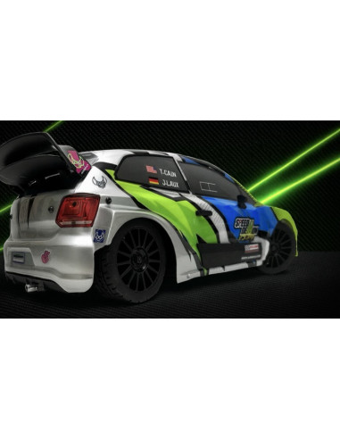 1:12 EP Rally Car "Speed Demon" white 4WD BL RTR