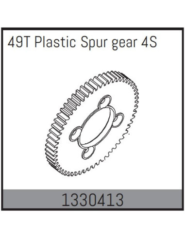 49T plastic Spur gear