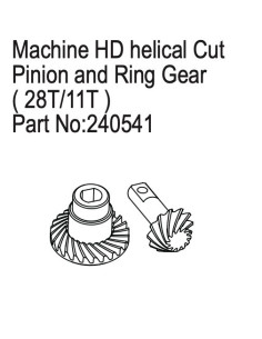 Machined HD Helical Cut...
