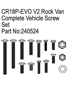 Complete Vehicle Screw Set...