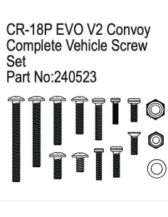 Complete Vehicle Screw Set...