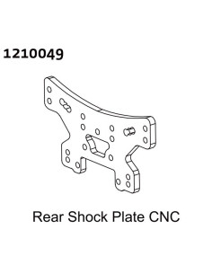 Alu Rear Shock Tower - Rally