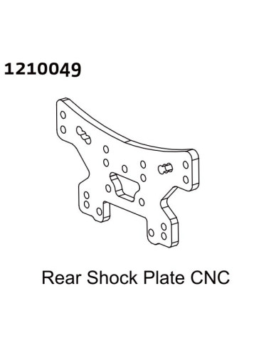 Alu Rear Shock Tower - Rally