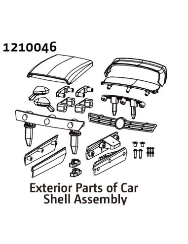 Body Accessories Set - Rally