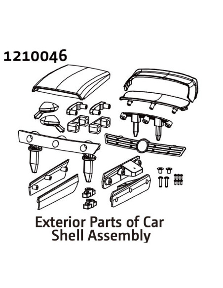 Body Accessories Set - Rally