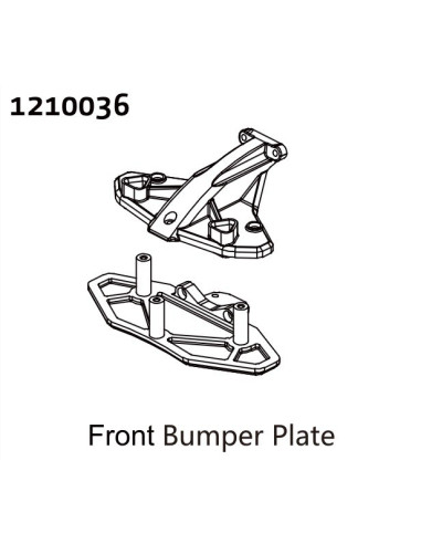 Front Bumper Mounting Set
