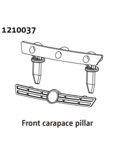 Front Grille & Body Mount -...
