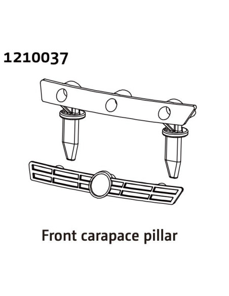Front Grille & Body Mount - Rally