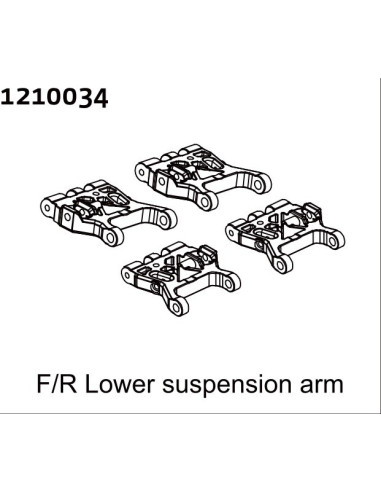Lower Suspension Arm Set F-R