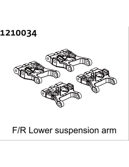 Lower Suspension Arm Set F-R