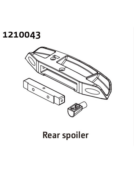 Rear Bumper and Muffler