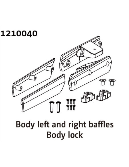 Tension L-R Brackets Assembly