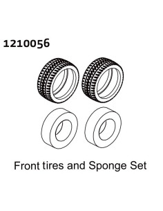Tire & Sponge Set - Rally (2)