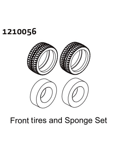 Tire & Sponge Set - Rally (2)