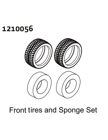 Tire & Sponge Set - Rally (2)