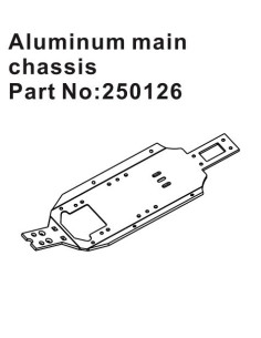 Aluminum Main Chassis Plate