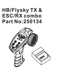 Flysky TX & RX-ESC Combo