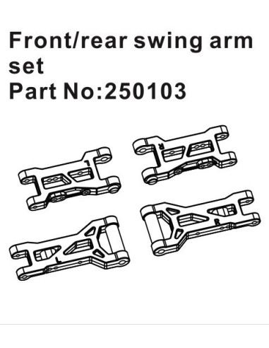 Front-Rear Swing Arm Set