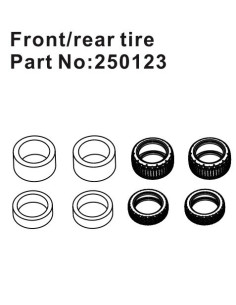 Front-Rear Tires (2)