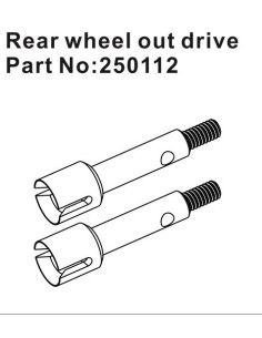 Rear Wheel Outdrives (2)