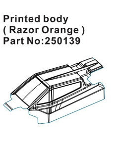 Speck-B Printed Lexan Body...