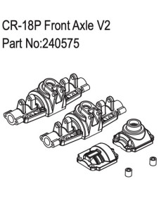 CR-18P Front Axle V2