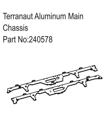 Terranaut Aluminum Main Chassis