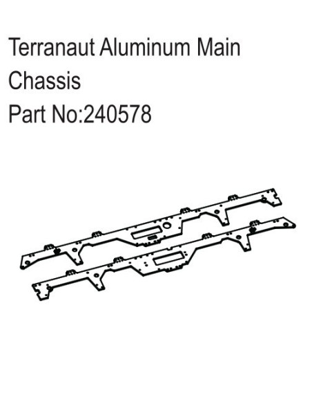 Terranaut Aluminum Main Chassis