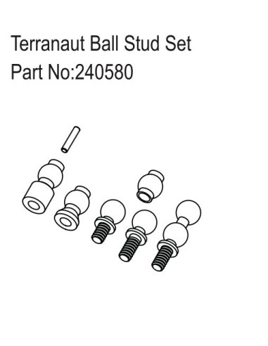 Terranaut Ball Stud Set