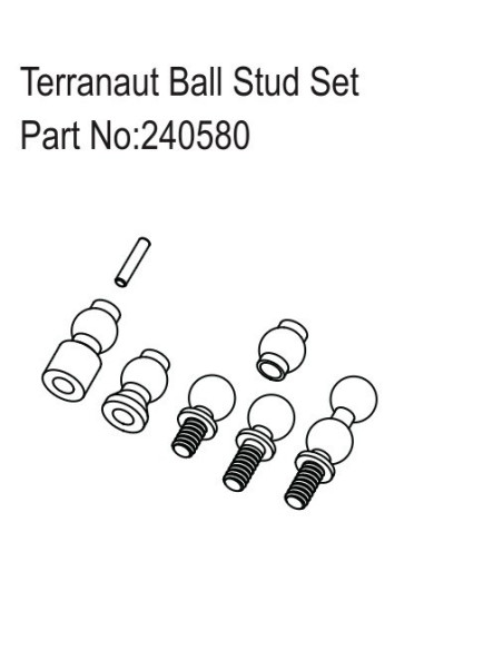 Terranaut Ball Stud Set