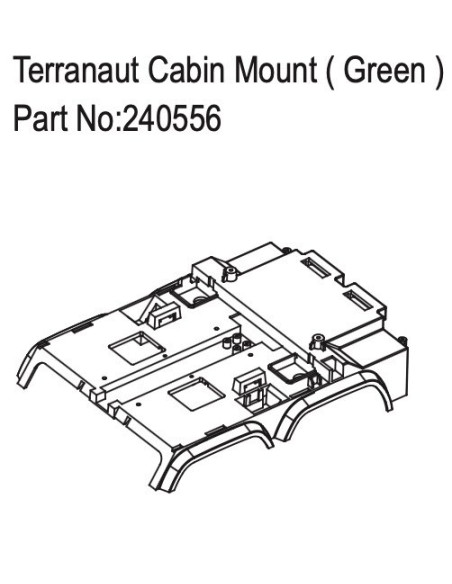 Terranaut Cabin Mount ( Green )