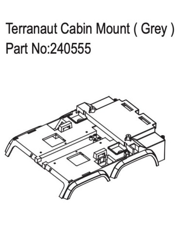 Terranaut Cabin Mount ( Grey )