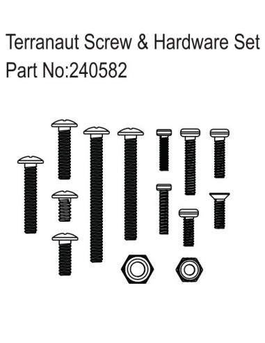 Terranaut Screw & Hardware Set