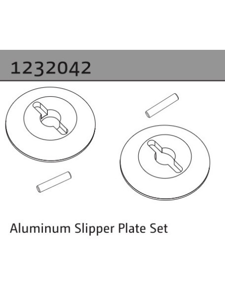 Aluminum Slipper Plate Set