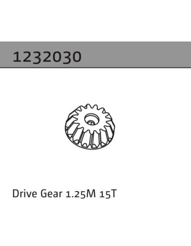 Drive Gear 1.25M 15T