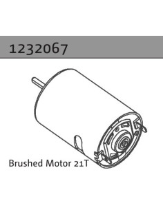 Brushed Motor 21T