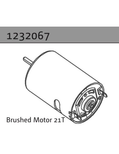 Brushed Motor 21T