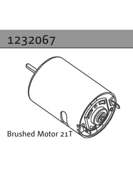 Brushed Motor 21T