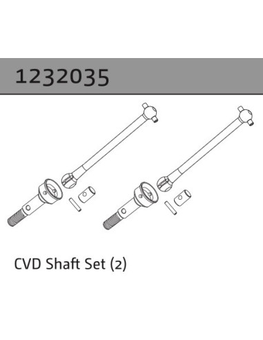 CVD Shaft Set