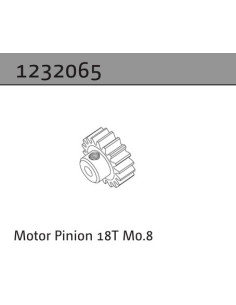 Motor Pinion 18T M0.8