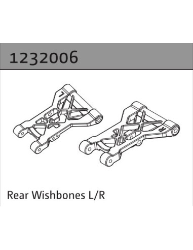 Rear Wishbones L-R
